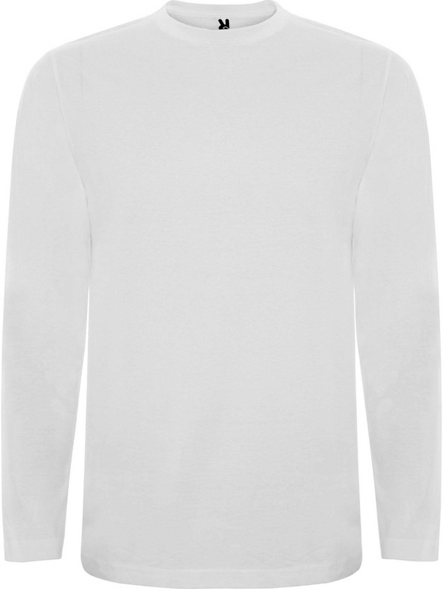 Camiseta manga larga hombre color BLANCO PERLA