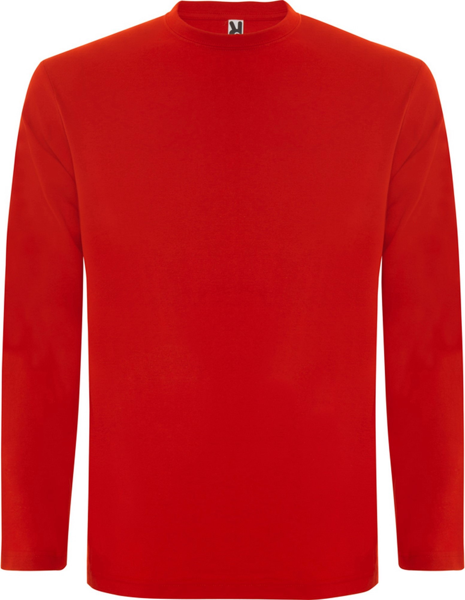 Camiseta manga larga hombre color ROJO