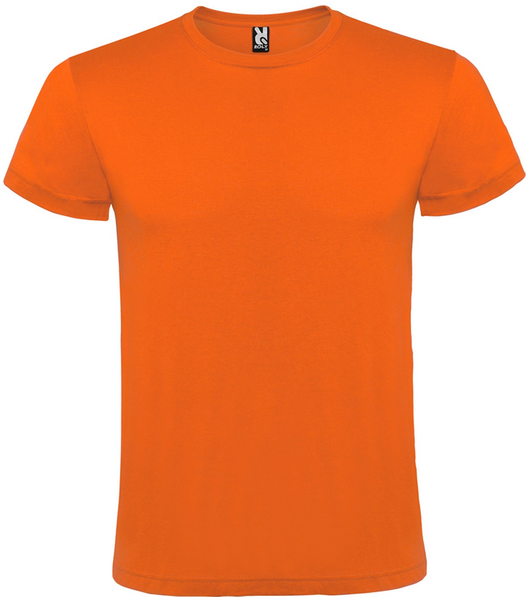 Camiseta manga corta unisex color NARANJA