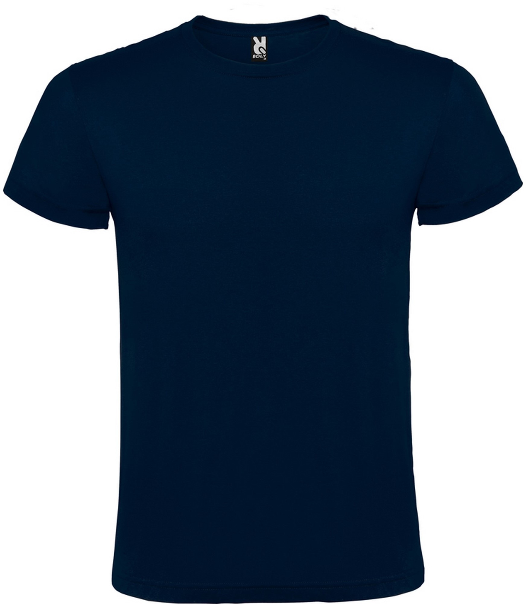 Camiseta manga corta infantil color AZUL MARINO