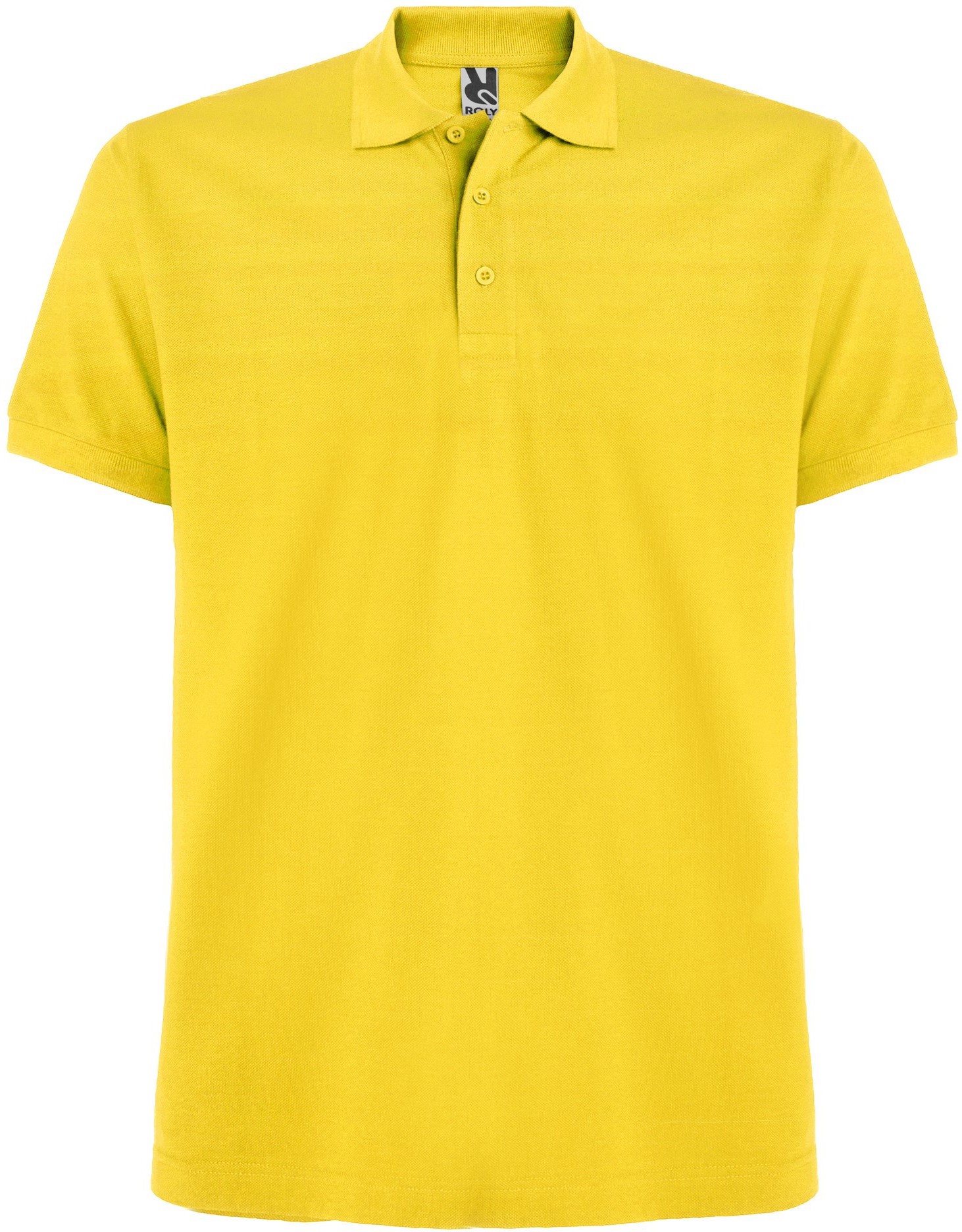 Polo manga corta hombre color AMARILLO