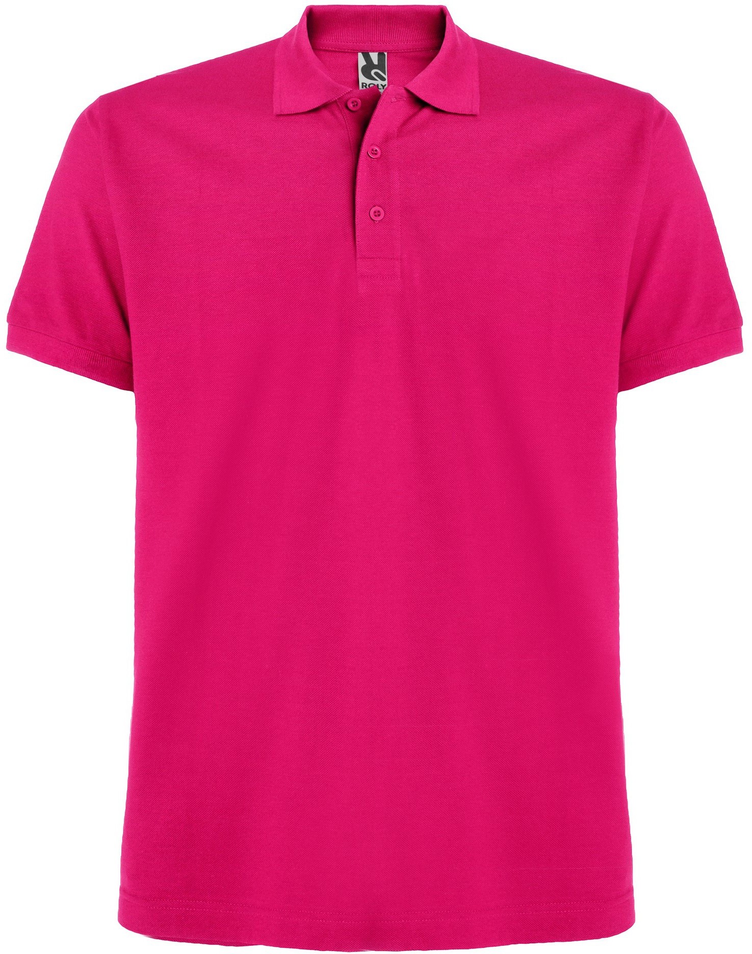 Polo manga corta hombre color ROSETON