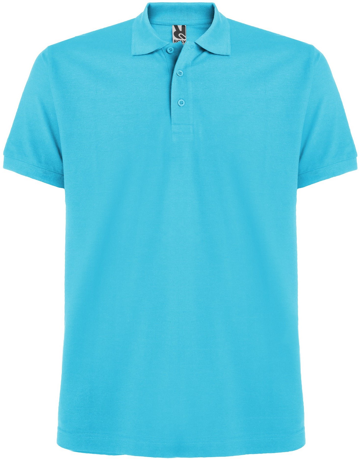 Polo manga corta hombre color TURQUESA