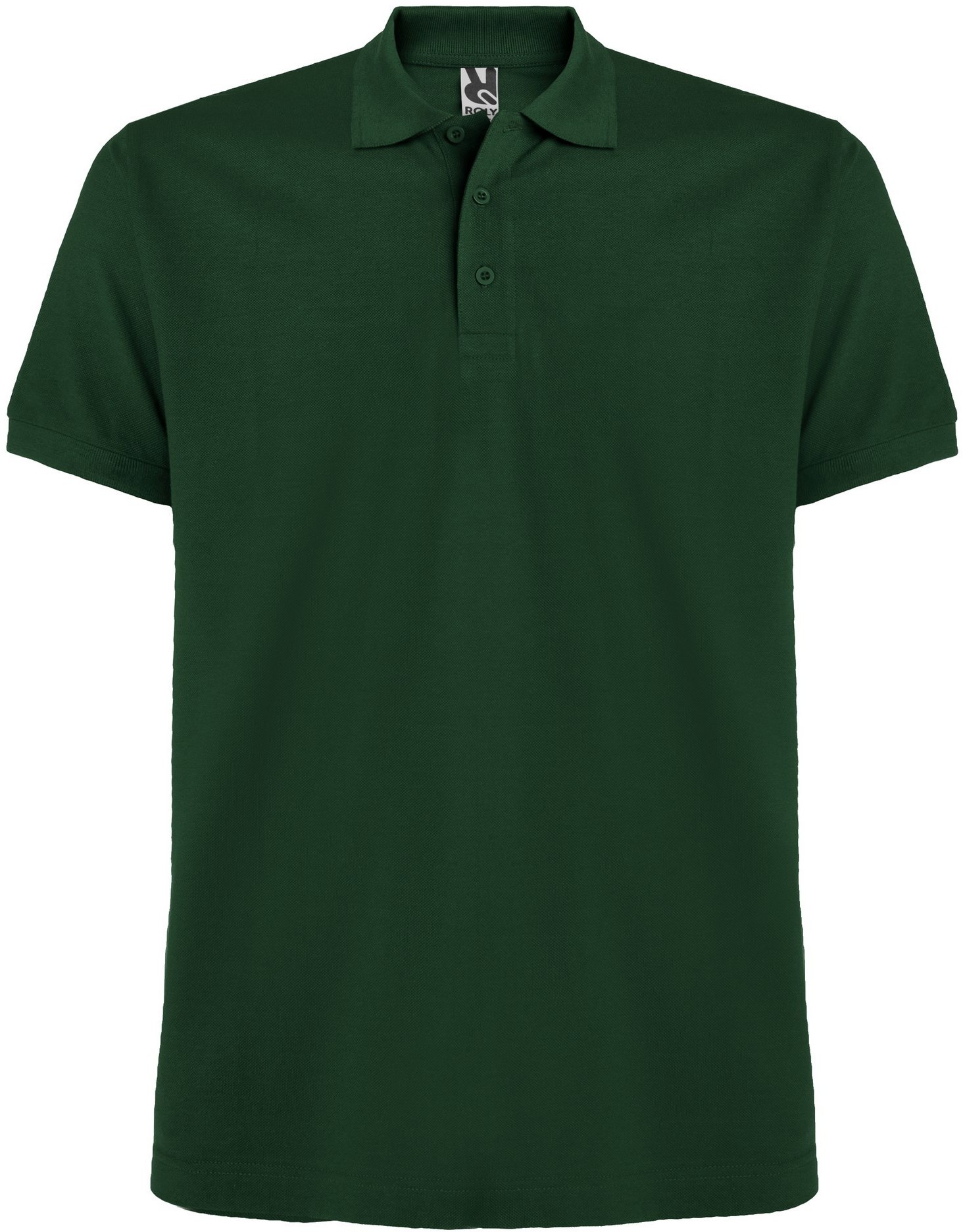 Polo manga corta hombre color VERDE BOTELLA