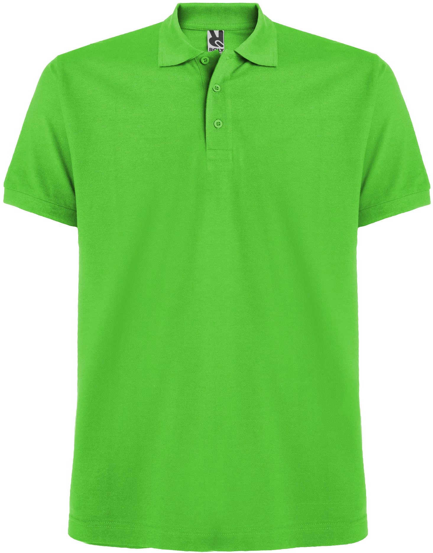 Polo manga corta hombre color VERDE GRASS