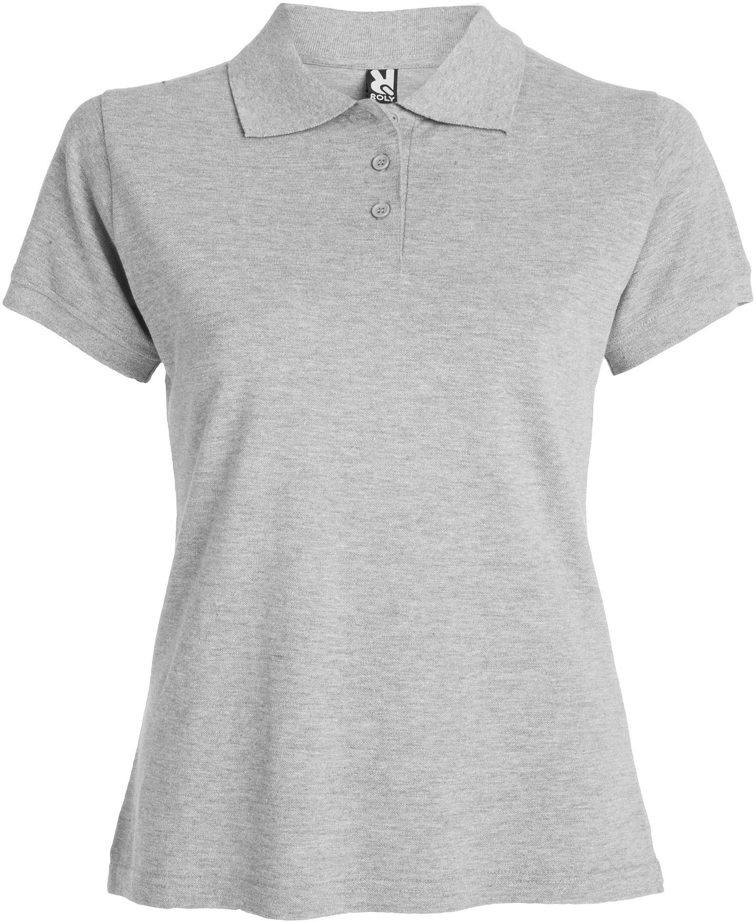 Polo manga corta mujer color GRIS VIGORE