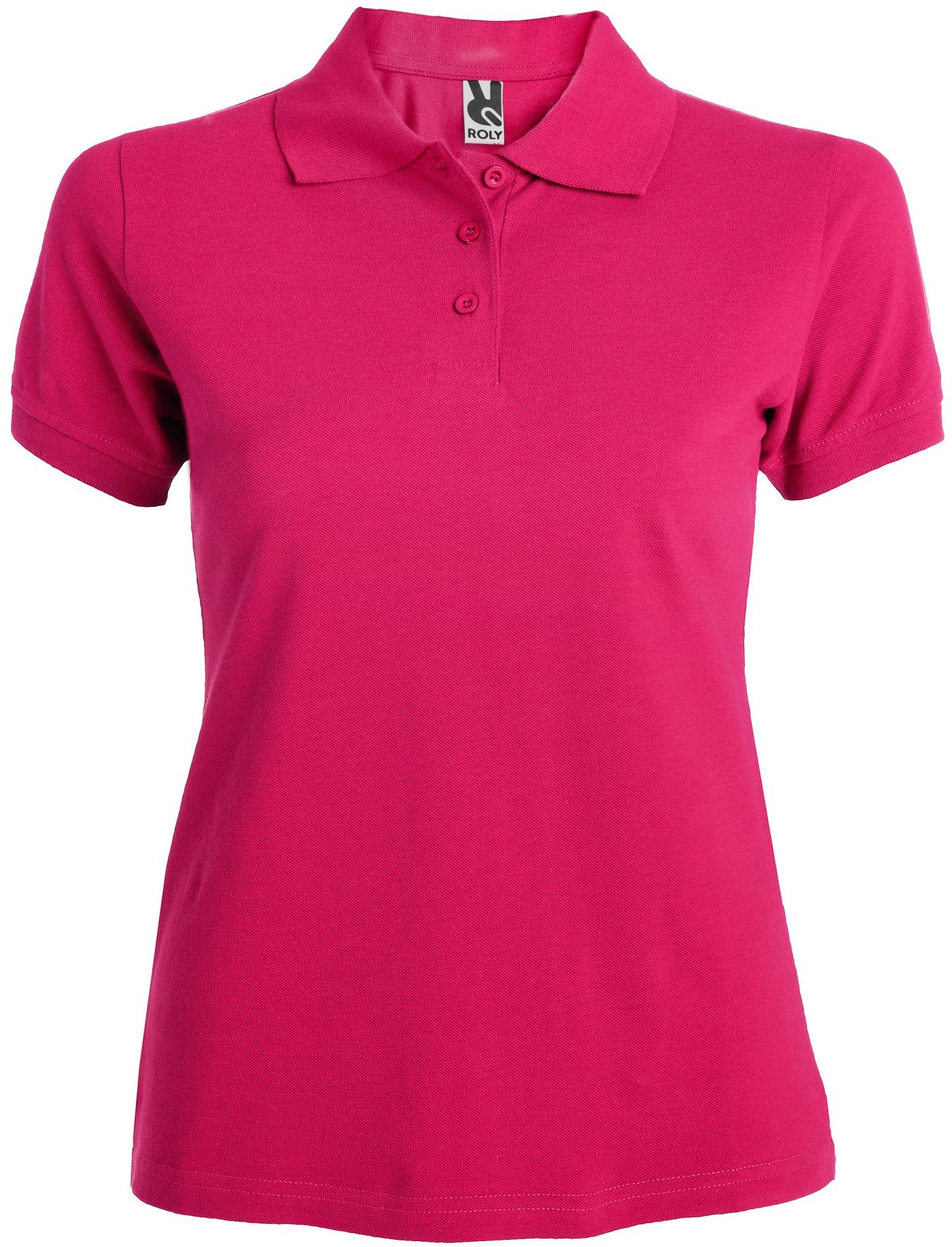 Polo manga corta mujer color ROSETON