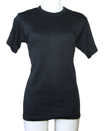 Camiseta negra manga corta
