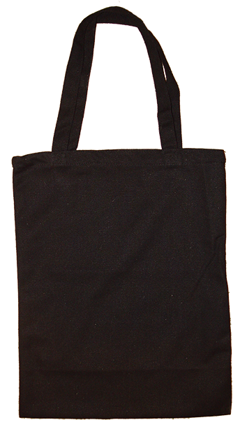 Bolso de tela negro
