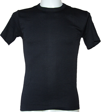 Camiseta manga corta Negra