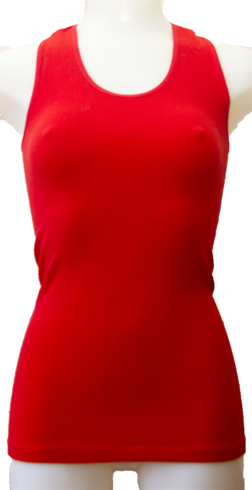 Camisetas sin mangas rojas